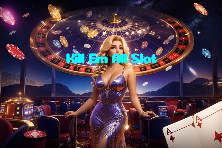 Kill Em All Slot casino presented on mobile device in Pakistan with slots and live games